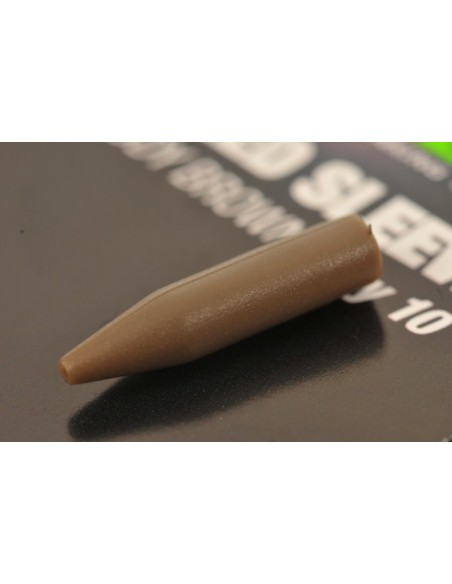 Korda tapered silicone sleeves green 10unds