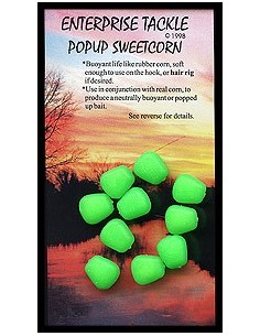 Entreprise pop-ups sweet corn fluoro green 10uds (verde)