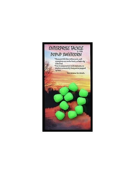 Entreprise pop-ups sweet corn fluoro green 10uds (verde)