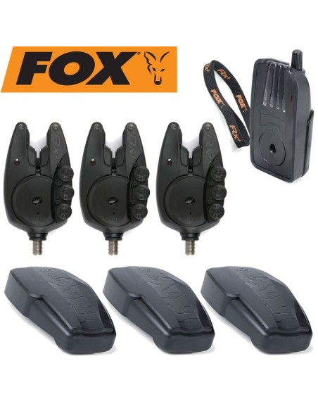 Fox alarmas RX+ set 3 alarmas + receptor