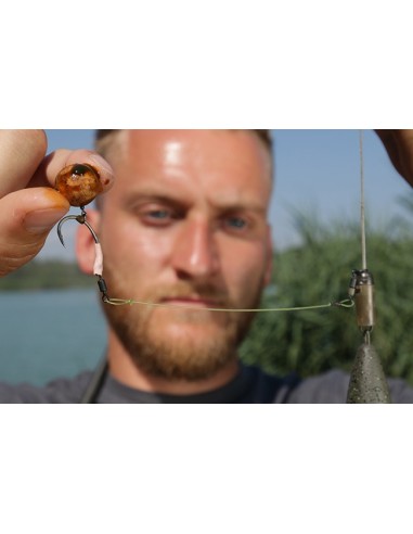 Korda fluorocarbon stiff link BOOM 0.65mm 35lb 15m