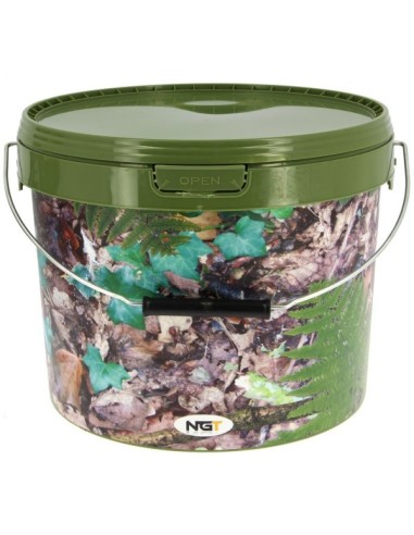 NGT cubo redondo camo 5 litros