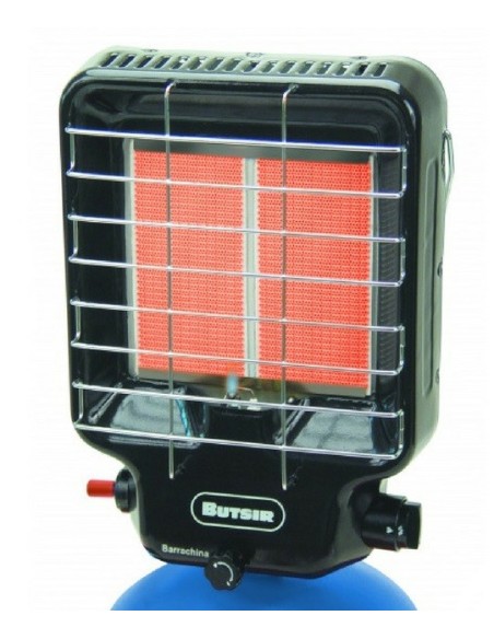 Butsir estufa pantalla para bombona azul