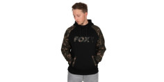 Fox black camo raglan hoody