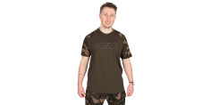 Fox khaki camo outline t-shirt