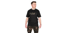 Fox black camo logo t-shirt
