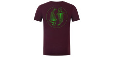 Korda t-shirt mandala tee burgundy