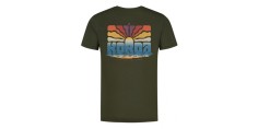 Korda t-shirt dawn vibes dark olive